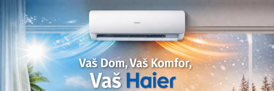 Haier klime za dom koji traži više od običnog hlađenja