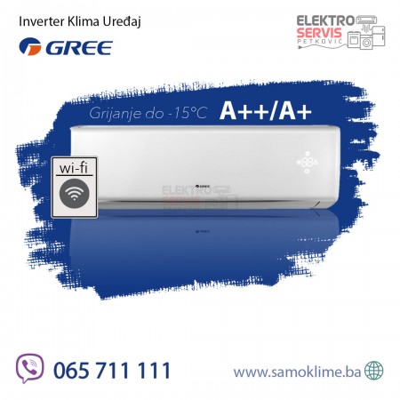 Invereter klima uređaj GREE COSMO ECONOMICAL GWH09AWAXB -15°C Velika