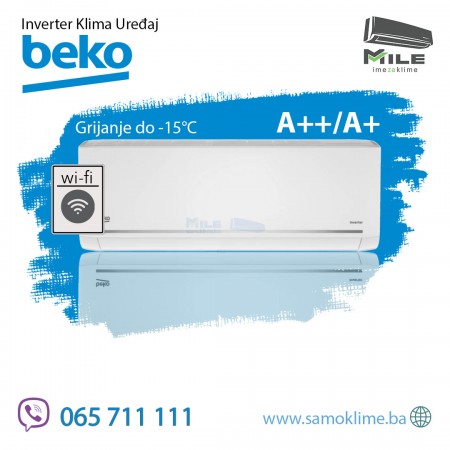 Inverter klima uređaj Beko BEHPG 125/126 WiFi Velika