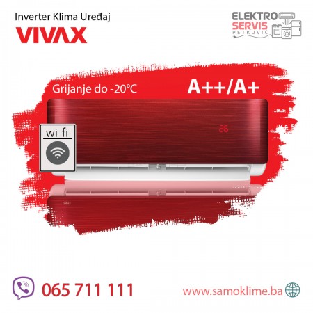 Inverter klima uredjaj Vivax ACP-09CH25AERI+ Red -25C Velika