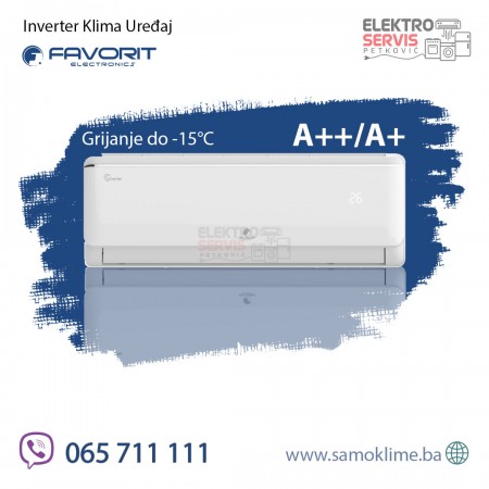 Klima uređaj FAVORIT 18000BTU FF INVERTER Velika
