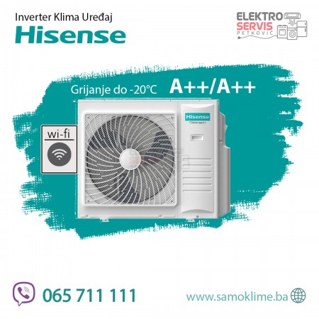 Multi split spoljašnja jedinica Hisense 36000 BTU 5AMW105U4RQC Inverter Velika
