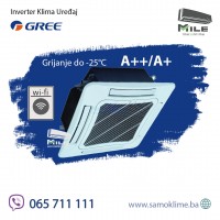 Gree U-Match kasetna inverter klima uređaj komplet 18 GUD50W1/NhA-S / GUD50T1/A-S