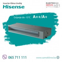 Multi i mono split kanalska klima Hisense 18000 BTU ADT52UX4RCL4 Inverter